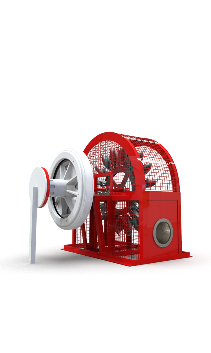 Kit Turbina Pelton Pen 50 - Micro Hidroelétrica Residencial Enersud