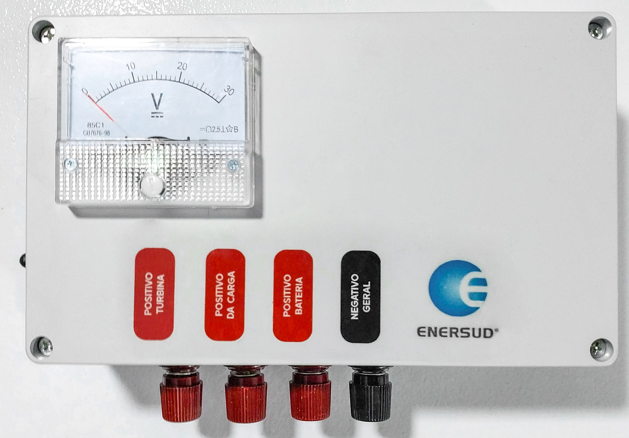 Novo Controlador de carga Notus 138 Enersud