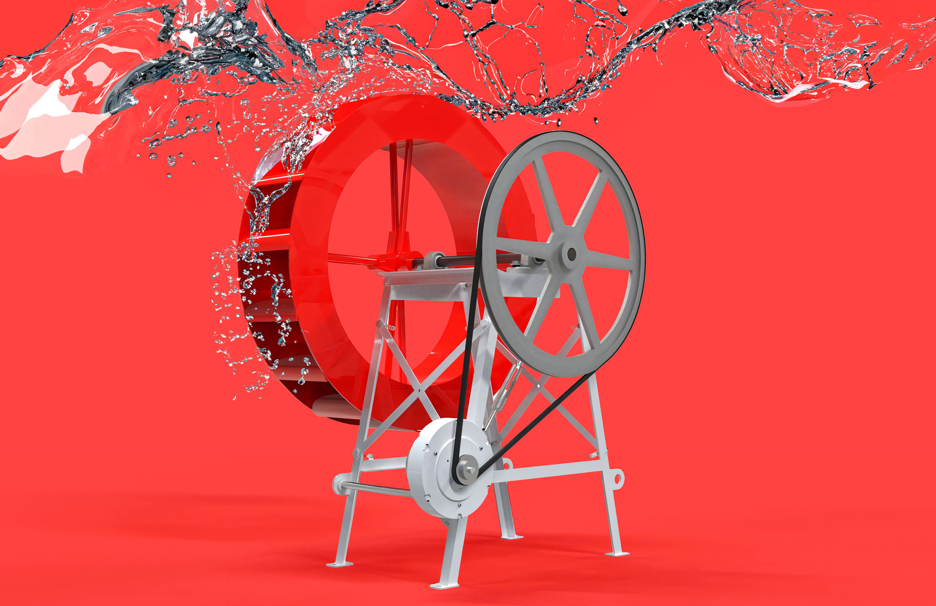 Kit Roda d' Água Enersud REN01 - Enersud - Energia Limpa